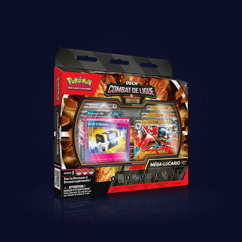 Deck Combat de Ligue Pokémon Méga-Lucario-ex - photo officielle du produit