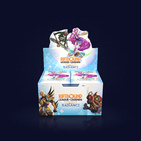 Display de 24 boosters Riftbound Radiance - photo du produit