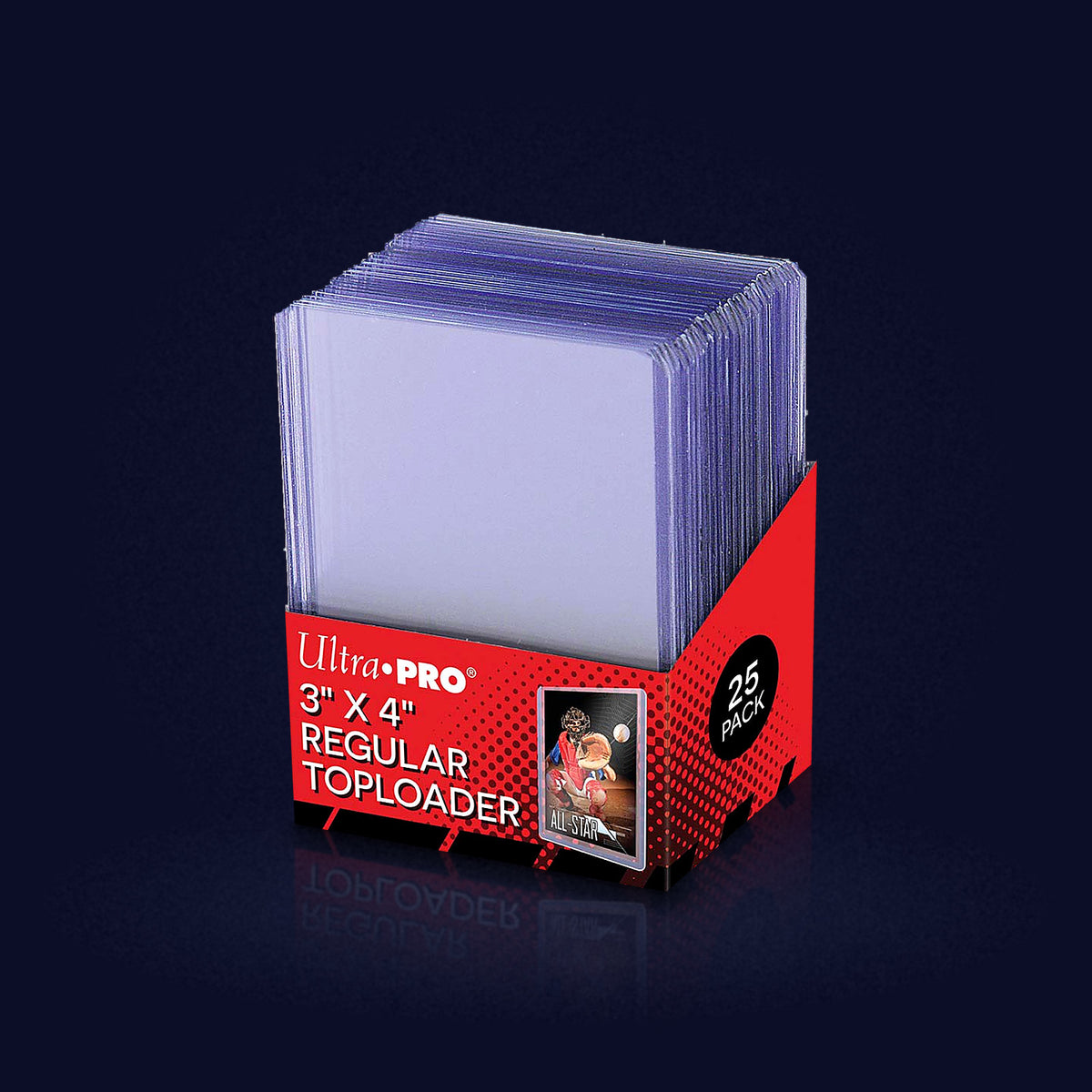 Toploaders Ultra PRO 3 x 4 Regular (lot de 25) - photo du produit